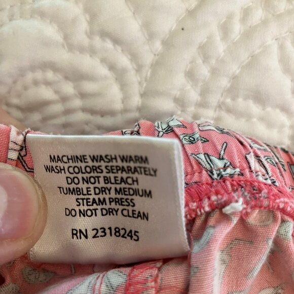 Vineyard Vines Women’s Small Pink Cotton Pajama bottoms – Cozy & Cute! - Picture 7 of 8